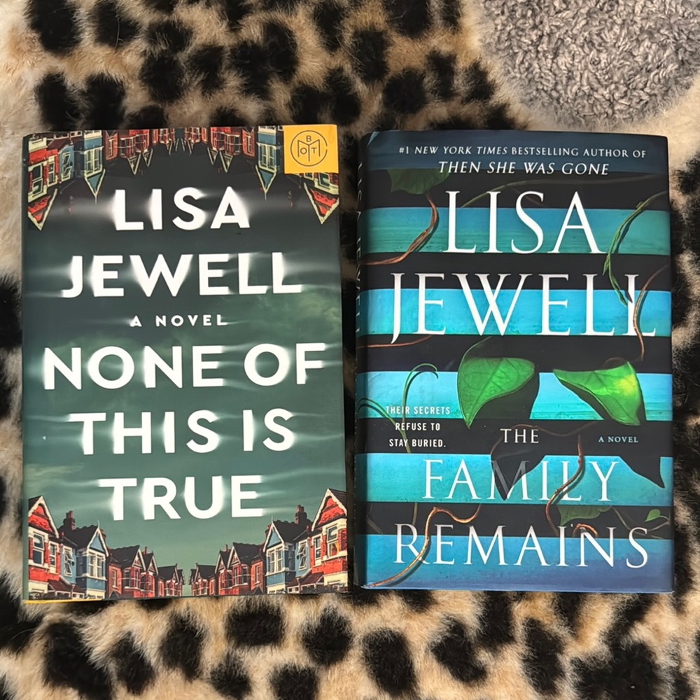 2 Hardback Lisa Jewell Novels